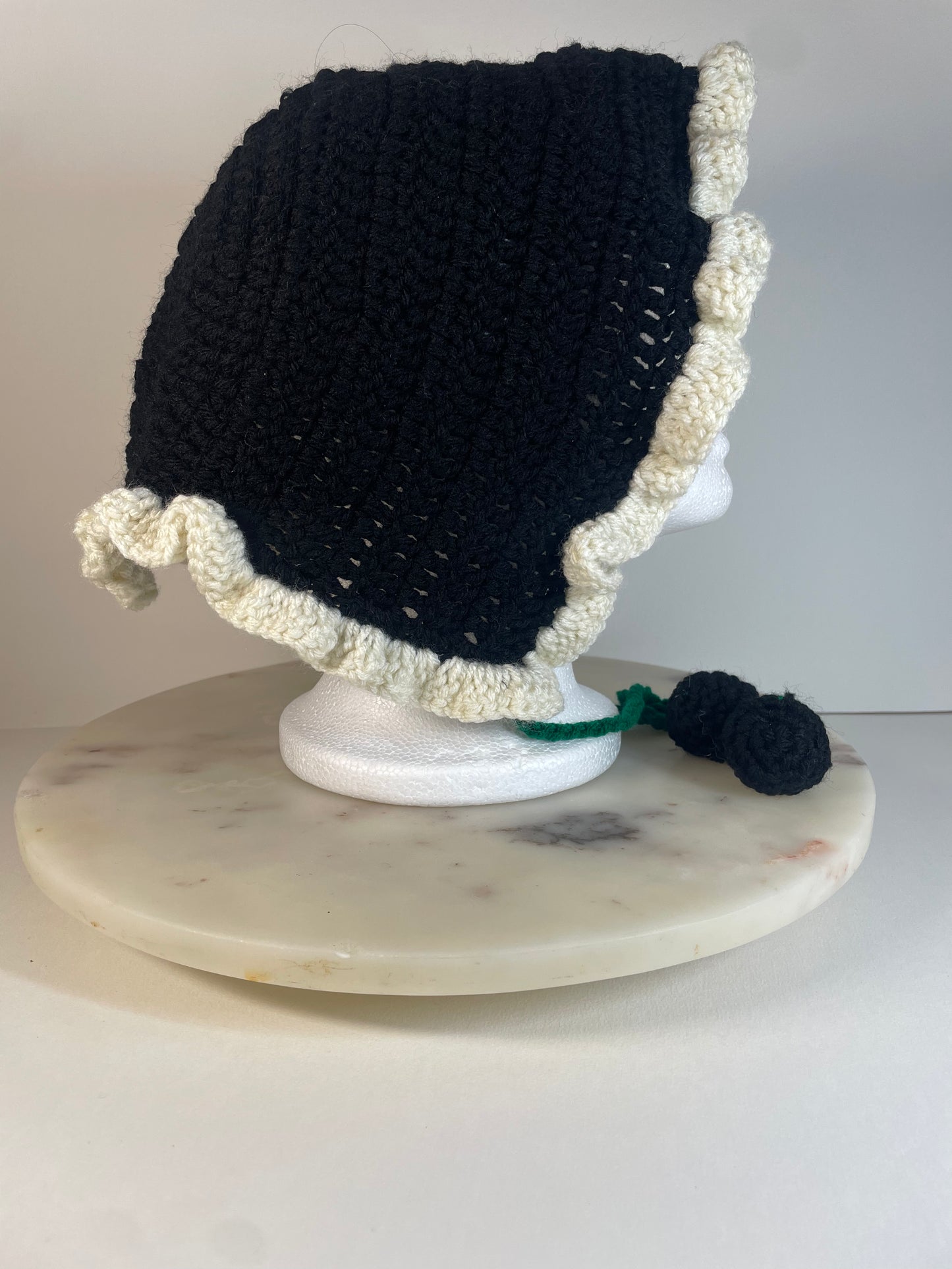 Crochet Fruit Bonnets