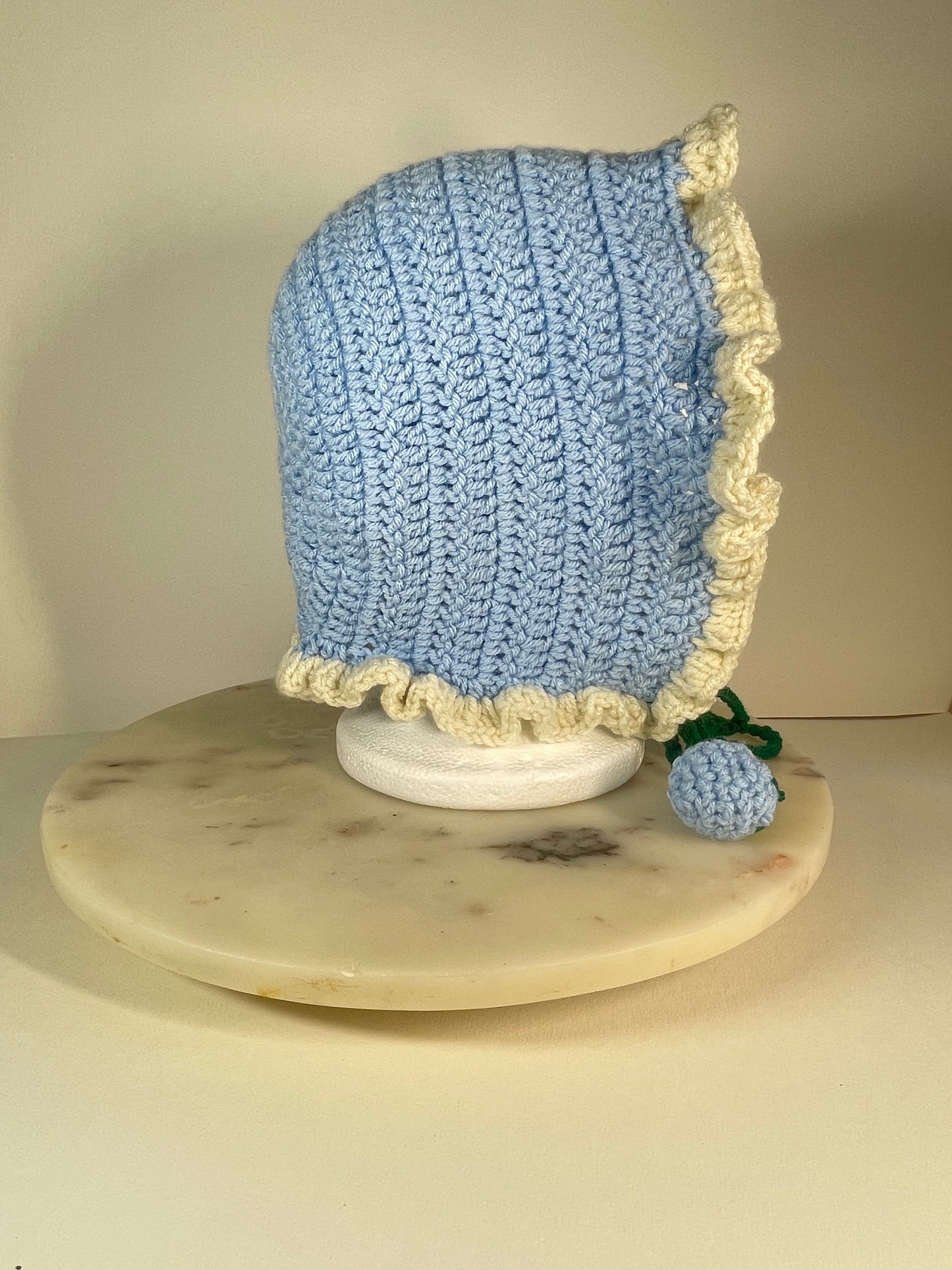 Crochet Fruit Bonnets