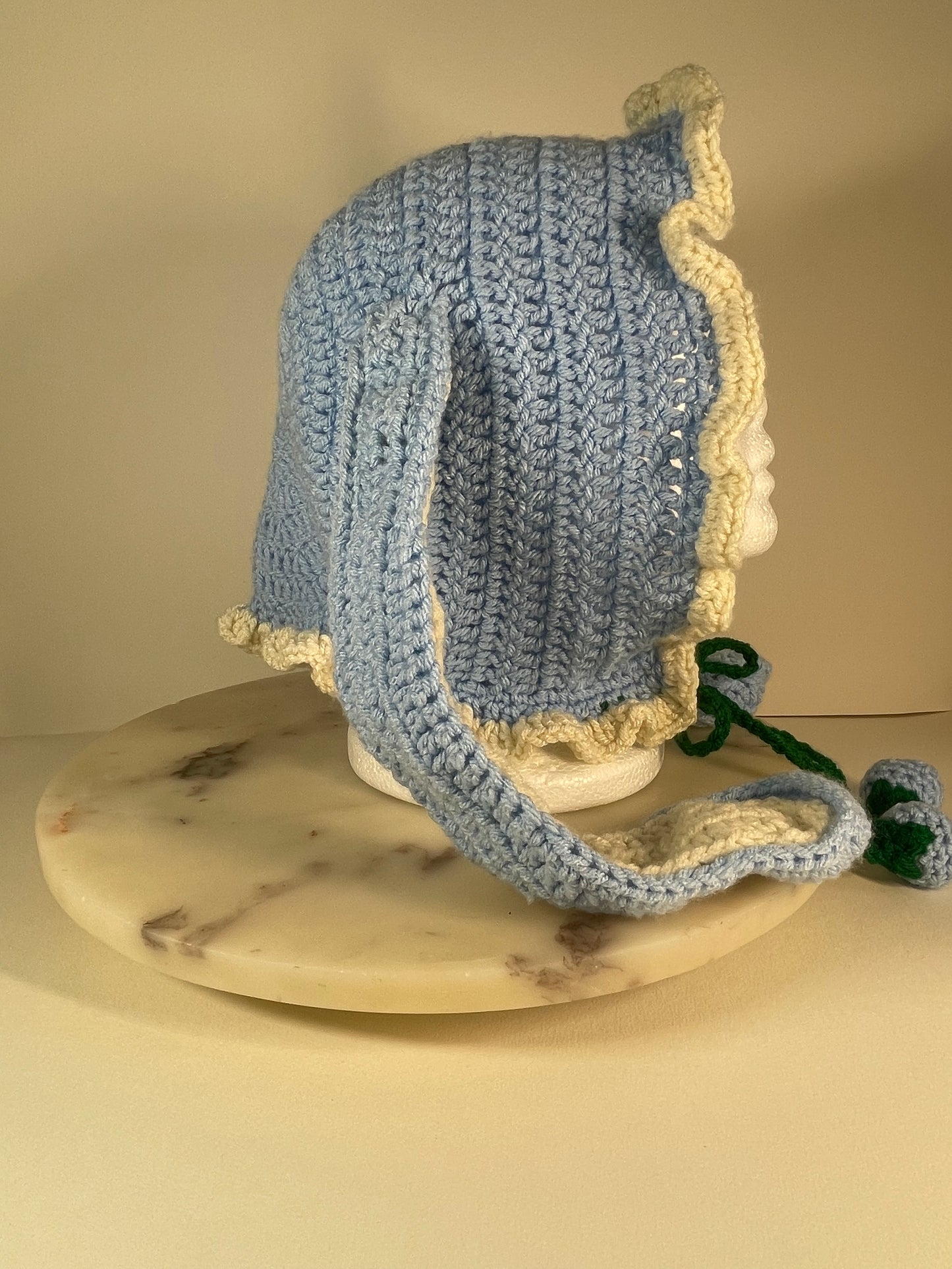 Crochet Fruit Bunny Bonnets