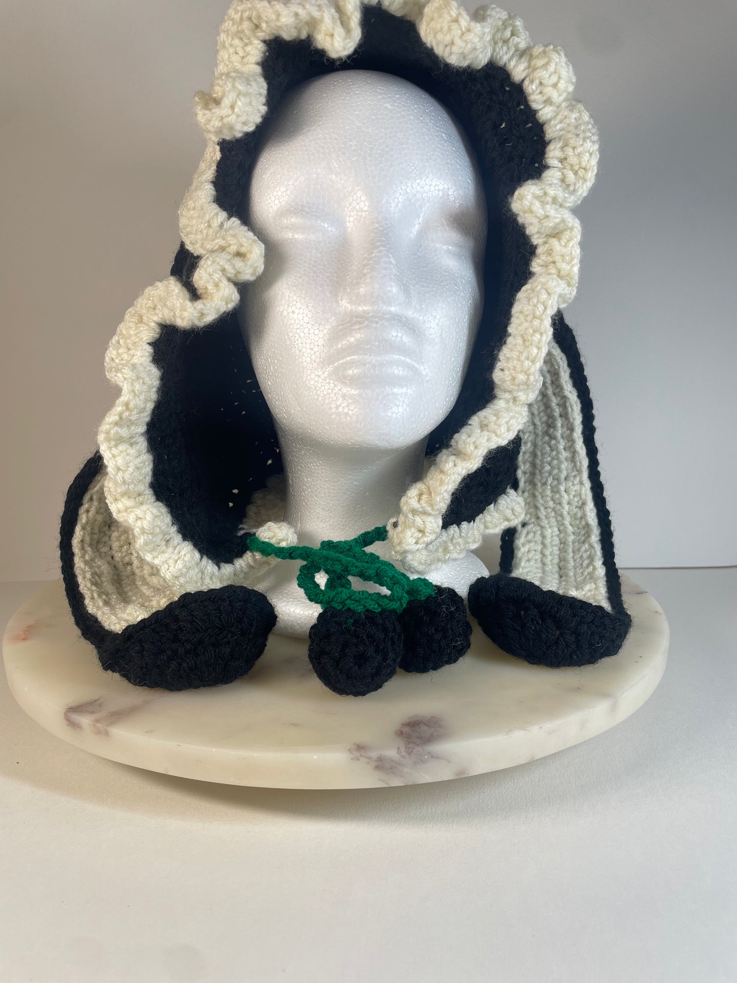 Crochet Fruit Bunny Bonnets