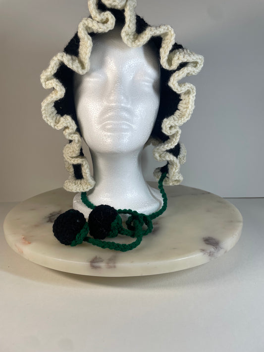Crochet Fruit Bonnets