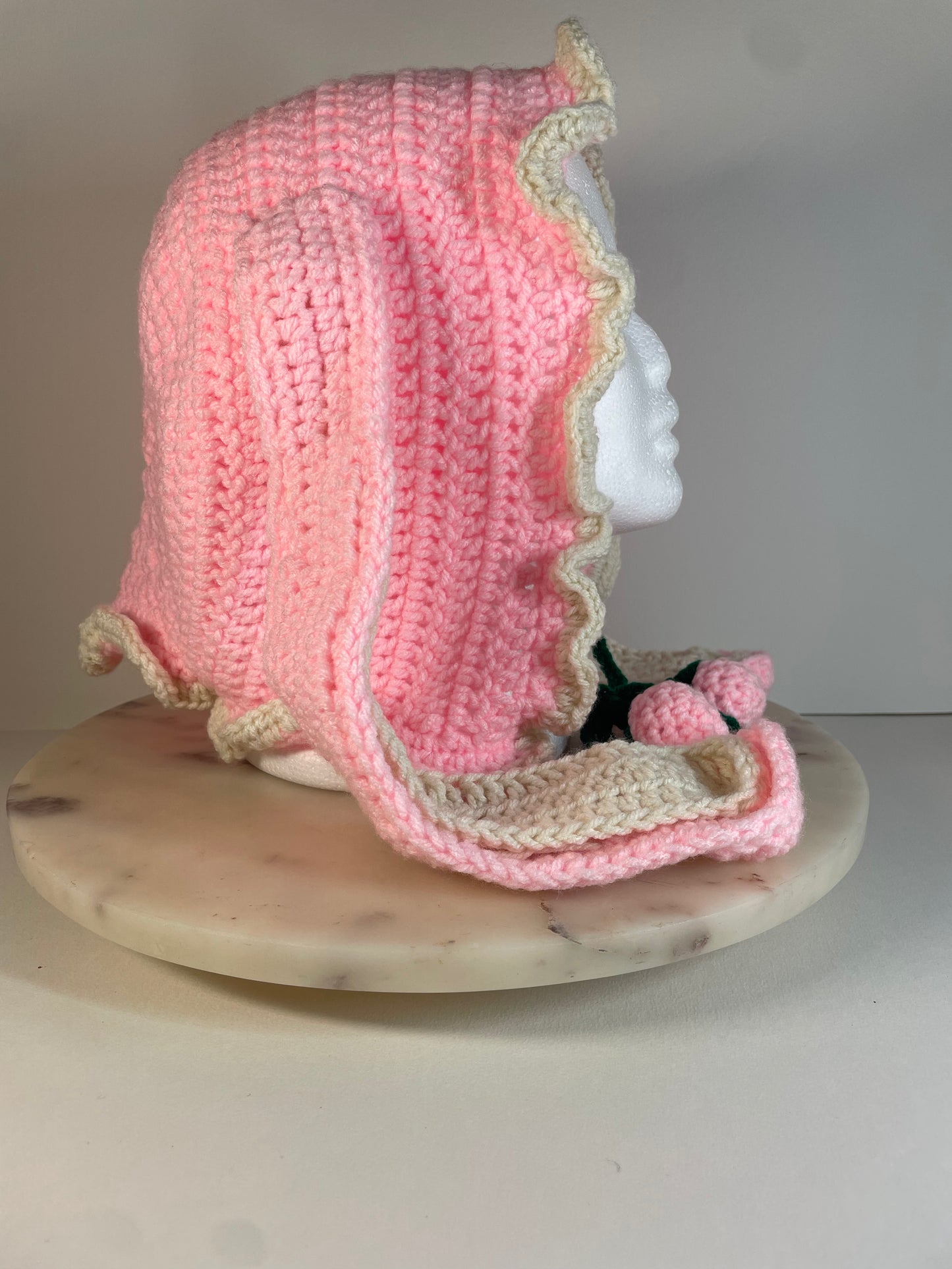 Crochet Fruit Bunny Bonnets