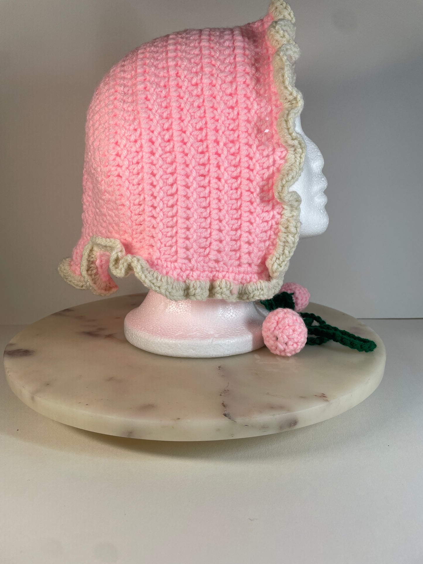 Crochet Fruit Bonnets