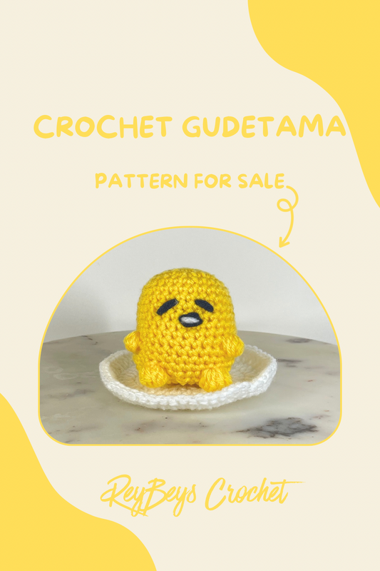 Crochet Gudetama Pattern